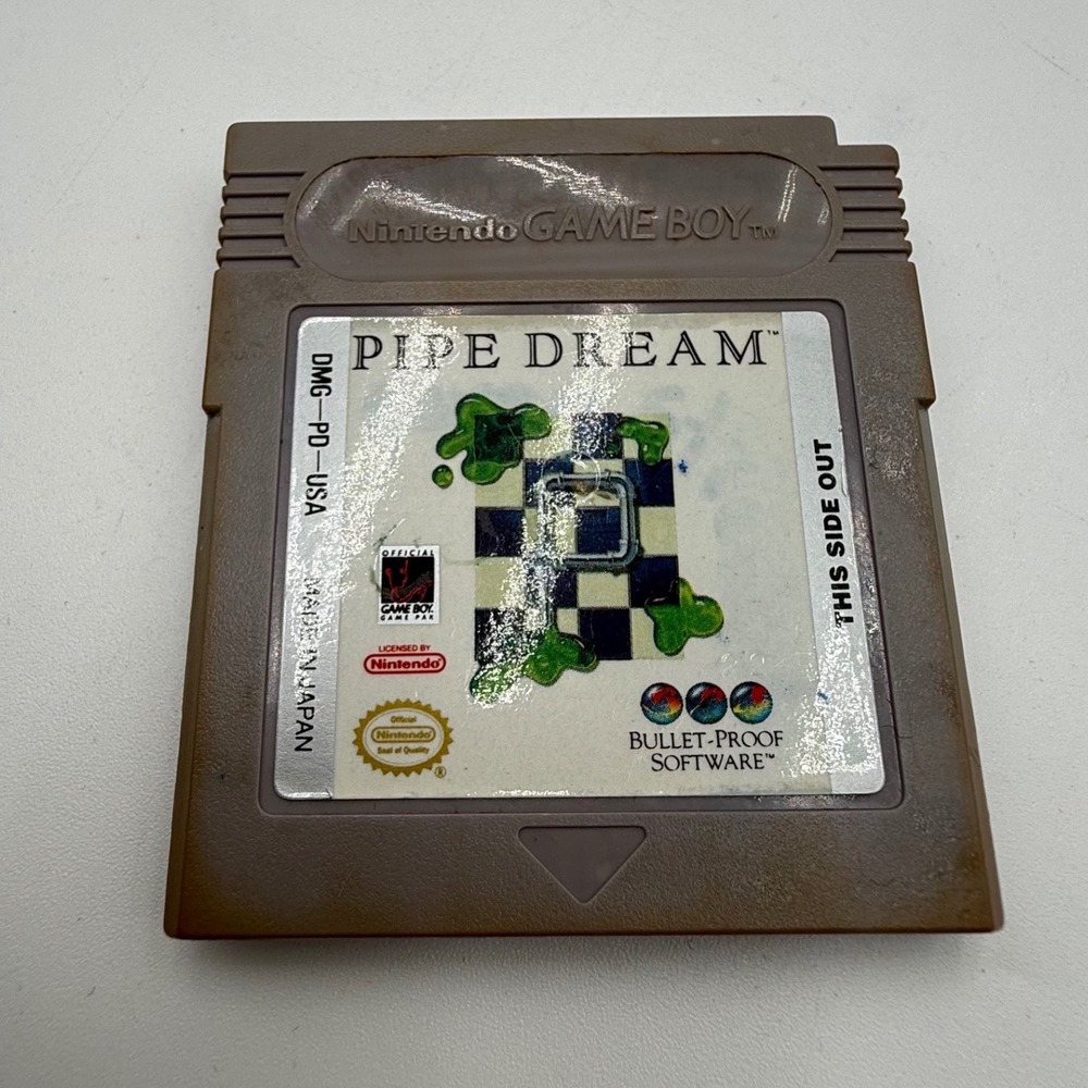 Nintendo Game Boy‎ Pipe Dream DMG-PD-USA Authentic Tested Cleaned Cartridge